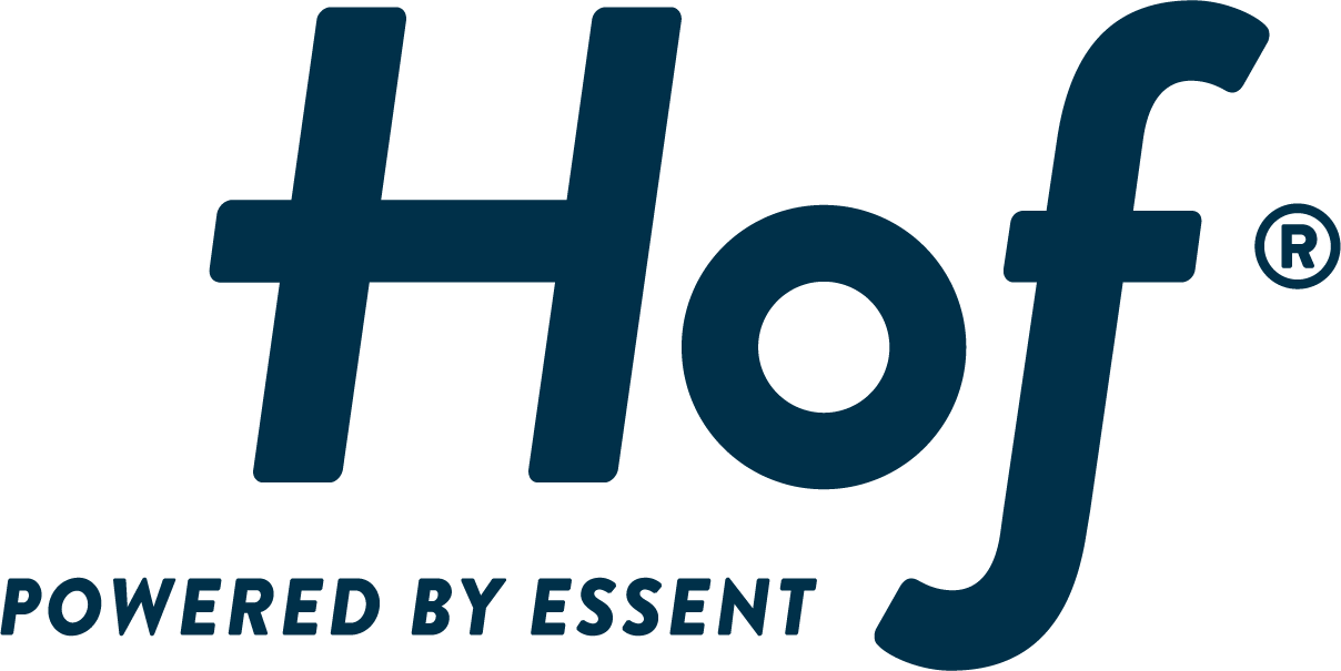 HOF logo - Blue